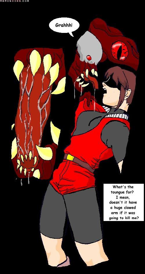 Resident Evil Hentai - Claire and a Licker page 1